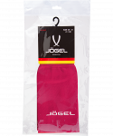 Гетры футбольные Jögel CAMP BASIC SOCKS, гранатовый/серый/белый