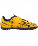 Бутсы многошиповые Jögel Rapido TF Yellow/black, детский