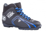Ботинки лыжные TREK Level 3 черные (лого синий) N (45)