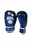 Перчатки боксерские VagrosSport VagroSport RING RS808, 8 унций, синий