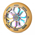 Колесо HIPE Medusa wheel LMT36 120мм brawn/core neo chrom, Коричневый/neo-chrome