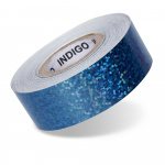 Обмотка для гимнастического обруча INDIGO Crystal IN139-BL, 20мм*14м, синий