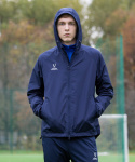 Куртка ветрозащитная Jögel CAMP Rain Jacket, темно-синий