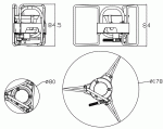 Бензиновая горелка FIRE-MAPLE TURBO FMS-F5, 180 г, 180 г, 80х84.5 мм, 3200 Вт + 0,5л