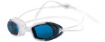 Очки для плавания Atemi, силикон (бел/син), N9102M