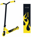 Самокат трюковый XAOS Bonfire Yellow 100 мм