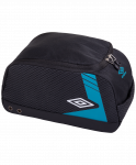 Сумка для обуви Umbro Medusa Bootbag, черный/белый/голубой