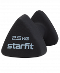 Гантель неопреновая Starfit DB-205 2,5 кг, черный