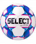 Мяч футзальный Select Futsal Mimas Light, №4, белый/синий/розовый