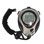 Секундомер проф. TORRES Professional Stopwatch, SW-100,100 яч.пам.,таймер,метроном,сер-чер. NEW
