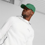 Бейсболка PUMA Ess Cat Logo BB Cap 02458701, 100% хлопок, зеленый (Универсальный)