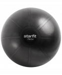 БЕЗ УПАКОВКИ Фитбол высокой плотности Starfit GB-110 антивзрыв, 1400 гр, черный, 75 см