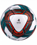 Мяч футзальный Jögel Inspire №4, белый/черный/красный (4)