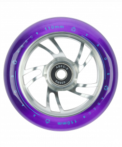 Колесо для трюкового самоката XAOS Fusion Purple 110 мм ― купить в Москве. Цена, фото, описание, продажа, отзывы. Выбрать, заказать с доставкой. | Интернет-магазин SPORTAVA.RU