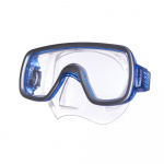 Маска для плавания SALVAS Geo Jr Mask CA105S1BYSTH, размер детский, синяя (Junior)