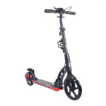 Самокат RGX ROUTE 230/200мм black/red (100%алюминий,дисковый тормоз,передний и задний амортизаторы)