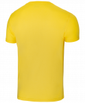 Футболка Jögel JCT-5202-041, хлопок, желтый/белый