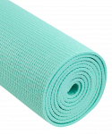 Коврик для йоги и фитнеса Starfit FM-101, PVC, 183x61x0,4 см, мятный