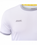 Футболка футбольная Jögel JFT-1010-018, белый/серый