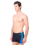 Плавки-шорты мужские Arena Ren Short Black/Pix Blue/Turquoise, 000991 508