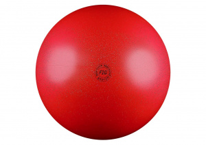 Мяч для художественной гимнастики Нужный спорт FIG 19 см 420 гр металлик с блестками AB2801В (красный) ― купить в Москве. Цена, фото, описание, продажа, отзывы. Выбрать, заказать с доставкой. | Интернет-магазин SPORTAVA.RU