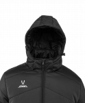 Куртка Jögel утеплённая JPJ-4500-061, полиэстер, черный/белый