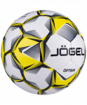 Мяч футзальный Jögel Optima №4, белый/черный/желтый (4)