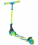 БЕЗ УПАКОВКИ Самокат Ridex 2-колесный Flow 125 мм, голубой/зеленый