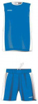 Форма баскетбольная Atemi FB1-55, полиэстер 100%, син/бел