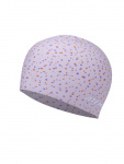 Шапочка для плавания Atemi silicone cap Point violet flower, силикон, Цвет: Принт, TSC1PVF