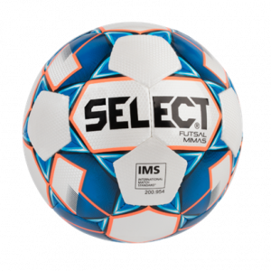 Мяч минифутбольный SELECT FUTSAL MIMAS, 852608-003 бел/син/оранж, окруж 62-64, размер 4, р/ш, 32 п ― купить в Москве. Цена, фото, описание, продажа, отзывы. Выбрать, заказать с доставкой. | Интернет-магазин SPORTAVA.RU