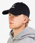 Бейсболка Jögel ESSENTIAL Classic Logo Cap, черный (57-59)