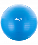 БЕЗ УПАКОВКИ Фитбол Starfit GB-104, 75 см, 1200 гр, без насоса, голубой, антивзрыв