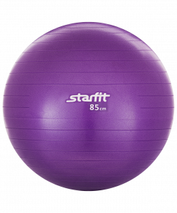 Мяч гимнастический Starfit GB-101 85 см, антивзрыв, фиолетовый ― купить в Москве. Цена, фото, описание, продажа, отзывы. Выбрать, заказать с доставкой. | Интернет-магазин SPORTAVA.RU