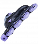 Ролики раздвижные Ridex Velum Purple, алюминиевая рама