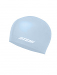 Шапочка для плавания Atemi light silicone cap Light blue, силикон, Цвет: Голубой, FLSC1LBE