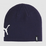 Шапка PUMA ESS Cuffless Beanie, 02563602, темно-синий (Универсальный)