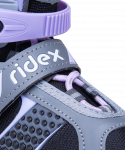 Ролики раздвижные Ridex Velum Purple, алюминиевая рама