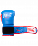 Перчатки боксерские Everlast Powerlock P00000727, 14oz, синий/красный