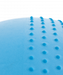 УЦЕНКА Фитбол полумассажный Starfit GB-201 антивзрыв, синий пастель, 75 см