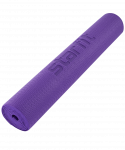 Коврик для йоги и фитнеса Starfit FM-101, PVC, 173x61x0,4 см, фиолетовый