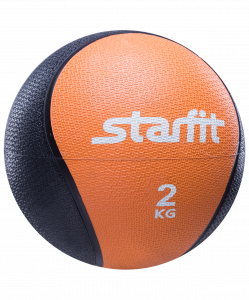 Медбол Starfit GB-702, 2 кг, оранжевый ― купить в Москве. Цена, фото, описание, продажа, отзывы. Выбрать, заказать с доставкой. | Интернет-магазин SPORTAVA.RU