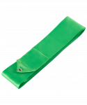 Лента для художественной гимнастики Amely 4м, с палочкой 46 см, зеленый