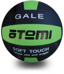 Мяч волейбольный Atemi GALE, синтетическая кожа PU Thermo, чёрн/салат