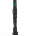 Скандинавские палки Berger Oxygen, 77-135 см, 2-секционные, черный/зеленый