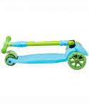 УЦЕНКА Самокат Ridex 3-колесный Bunny, 135/90 мм, голубой/зеленый