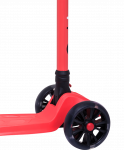 Самокат Ridex 3-колесный Stark 3D, 135/90 мм, красный
