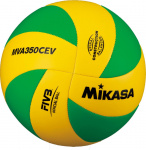 Мяч волейбольный MIKASA, синтетическая кожа, р. 5, MVA350 CEV