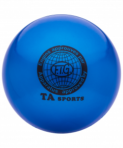Мяч для художественной гимнастики RGB-101, 19 см, синий ― купить в Москве. Цена, фото, описание, продажа, отзывы. Выбрать, заказать с доставкой. | Интернет-магазин SPORTAVA.RU