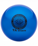 Мяч для художественной гимнастики RGB-101, 19 см, синий